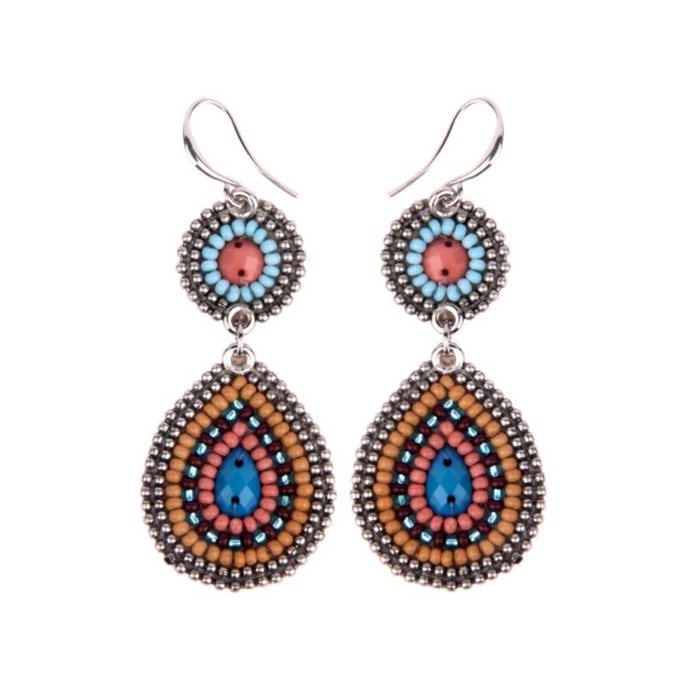 Erik & Mike Soan Tear Drop Earrings in Mohave.